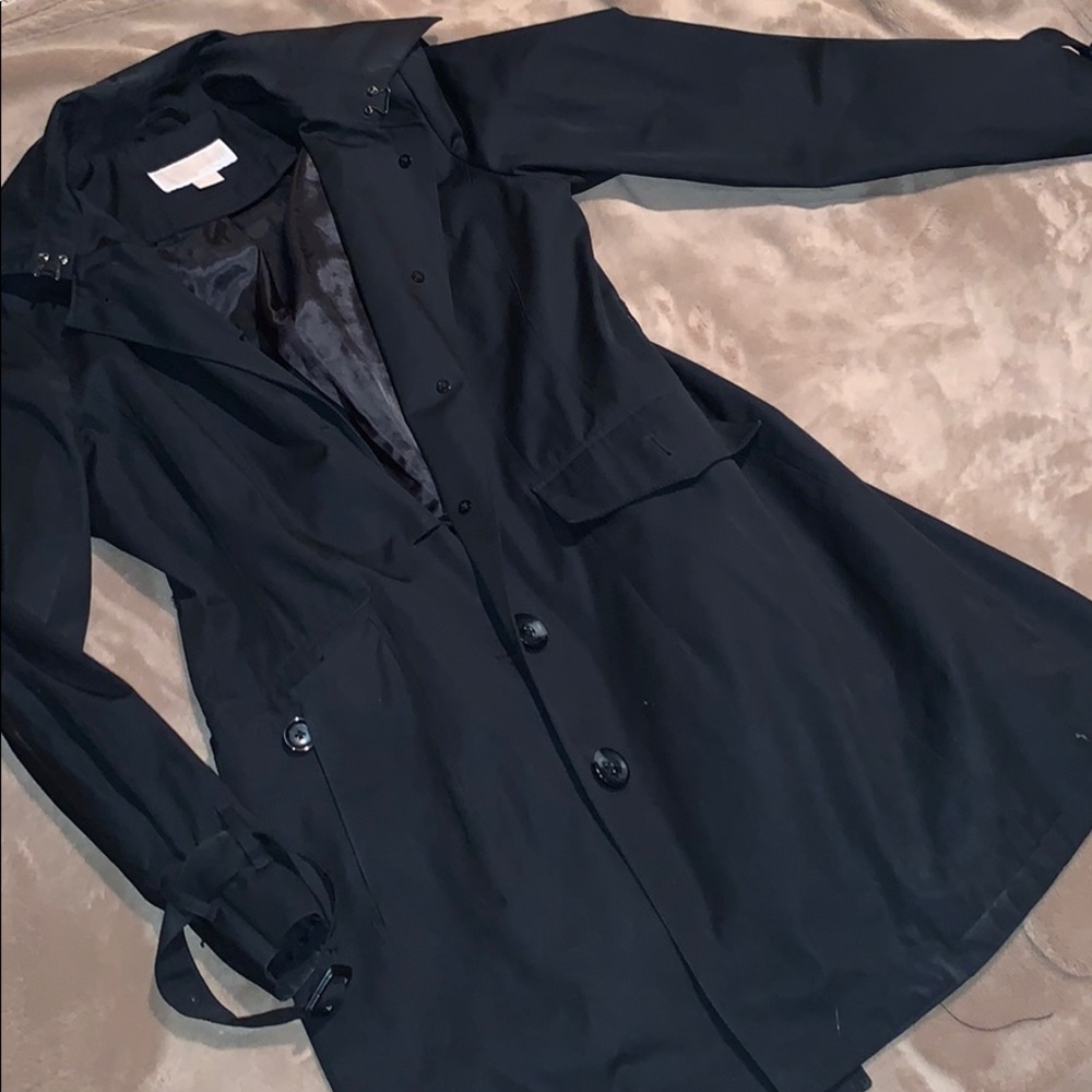 Black MICHAEL KORS Trench Jacket!